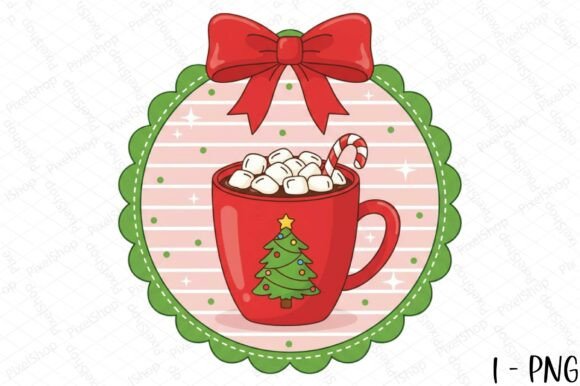 Download Christmas Hot Cocoa Hand Drawn Frame Png - Hand drawn frame png Collection