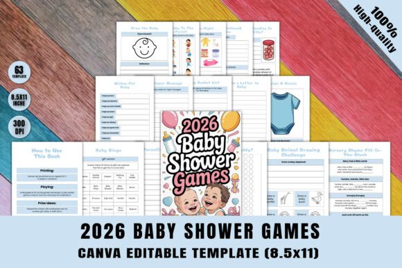 Download 2026 Baby Shower Games - Premium Resources