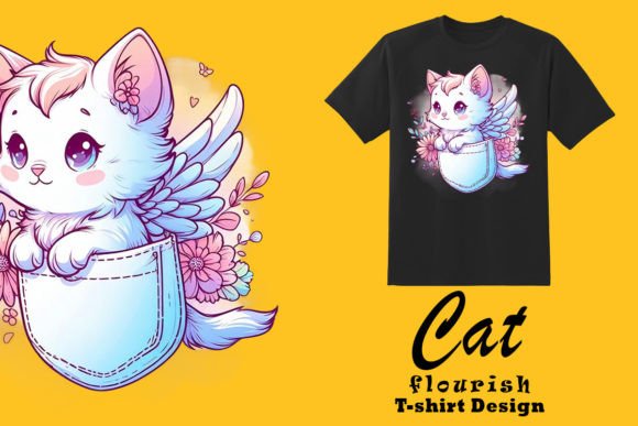 Download Cat in Pocket Perfect Print on Demand - Premium Bundle